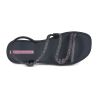 Tongs sandales femme brillantes Solar Glow Black / Glitter / Lila