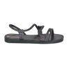 Tongs sandales femme brillantes Solar Glow Black / Glitter / Lila
