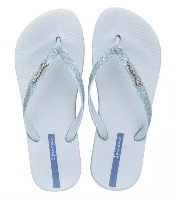 Tongs femme Anatomica Lolita Light Blue / Glitter Blue