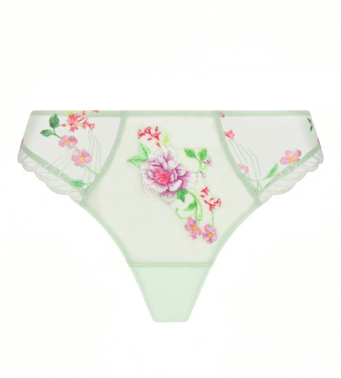 Slip Séduction Libertine en Fleurs Nature Libertine