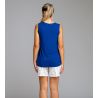 Pyjama court sans manches Blanc & Bleu