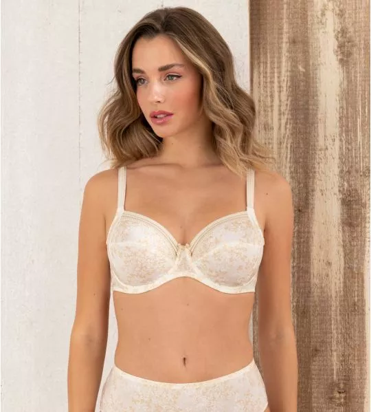 Underwire Bra Week-End Campagne Chanvre/Nacre