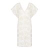 Chemise de nuit Week-End Campagne Chanvre/Nacre