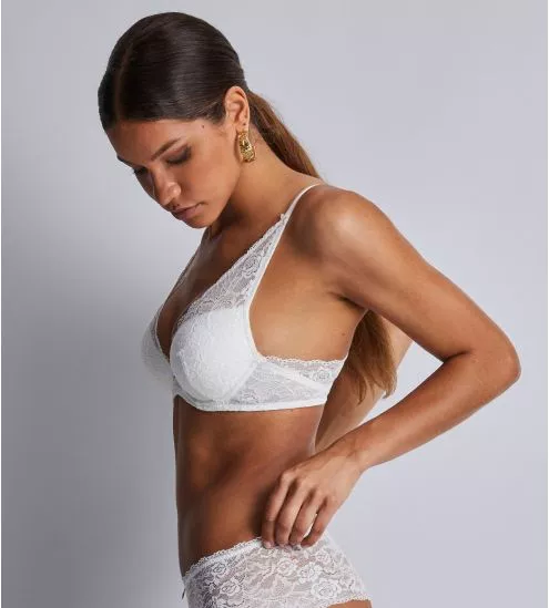 Soutien gorge Plunge Foulard Rosessence Opale