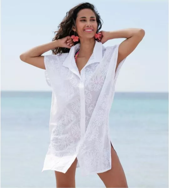 Chemise manches courtes La Bohème Blanc