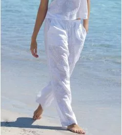 White trousers La Bohème