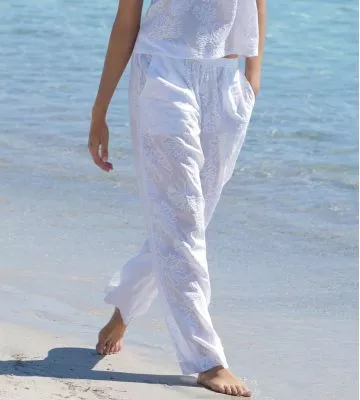 Pantalon La Bohème Blanc