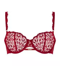 Soutien gorge corbeille armatures Crazy in Love Red Delight