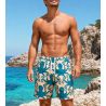 Men's beach short spectrum man