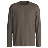 T-shirt manches longues homme Choco Brown