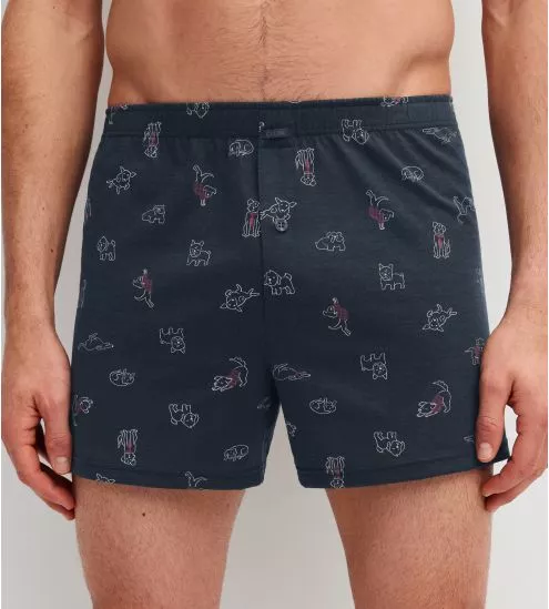 Caleçon flottant homme Ink Bleu