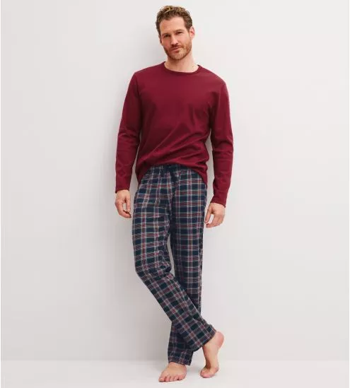 Pyjama long homme Mars Red