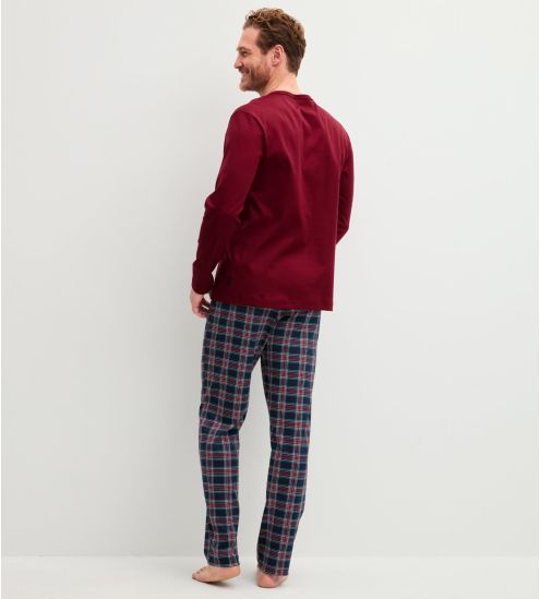 Pyjama long homme Mars Red