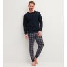 Pyjama long resserré pour homme Dark Sapphire