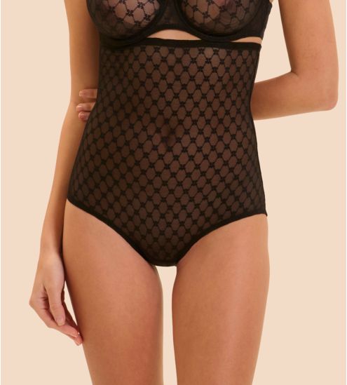 Black high-waisted shaping...