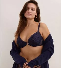 Soutien gorge coques Plunge Voodoo Kiss Blue Moon