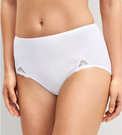 Culotte blanche femme Coton Desire
