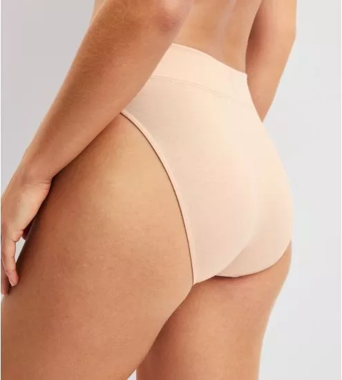 Culotte taille haute Elastic Rose Teint