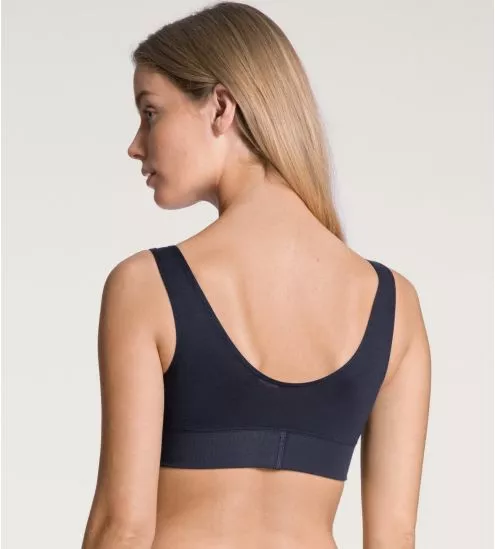 Brassière bleue confortable Elastic Dark Lapis Blue