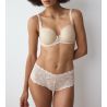 Beige Korb BH mit 3D-Amourette-Schaumstoff