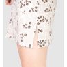 Liquette courte beige sans manches Sable