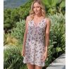 Liquette courte beige sans manches Sable