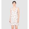 Liquette courte beige sans manches Sable