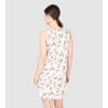 Liquette courte beige sans manches Sable