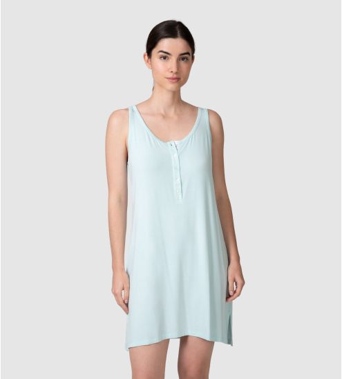 Liquette turquoise sans manches