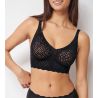 SLOGGI ZERO FEEL BLISS BRALETTE NOIR NOIR