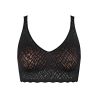 SLOGGI ZERO FEEL BLISS BRALETTE NOIR NOIR