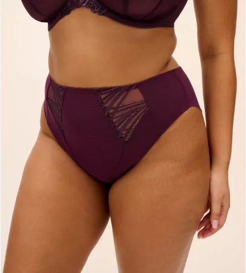 Culotte taille haute Reja Figue