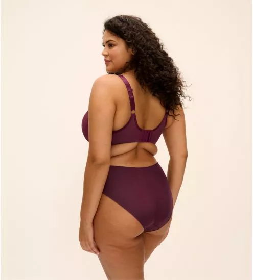 Culotte taille haute Reja Figue