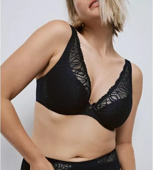 Soutien gorge Plunge demi mousse Salerno Midnight Blue