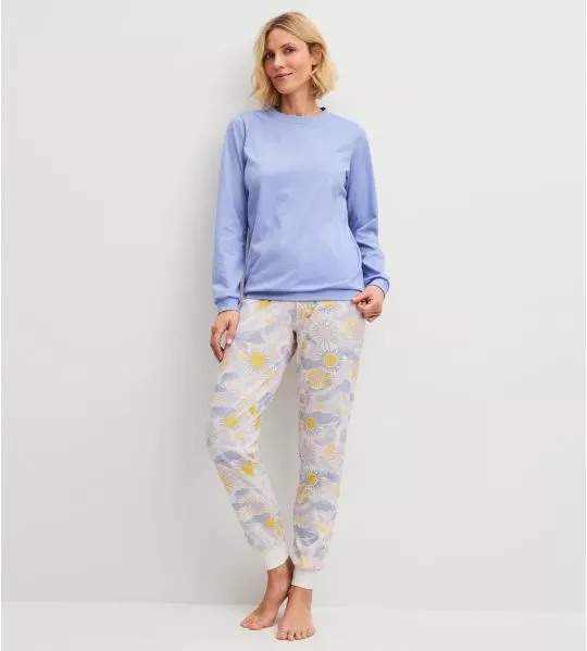 Pyjama bords élastiques Édition 85 Harmony Blue Print