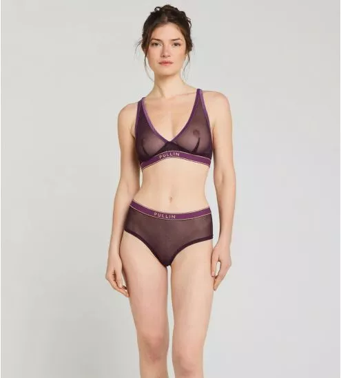 Shorty femme violet...