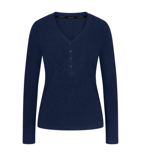 Top à manches longues Mix & Match Blue