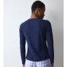Top à manches longues Mix & Match Blue