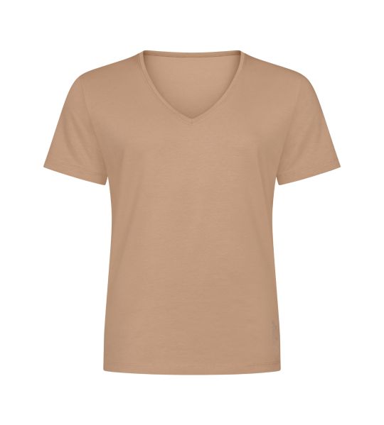 T shirt beige en coton SLG Basic