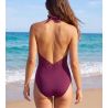 Swimsuit 1 piece Seduction ADourage Sewing arouble plum