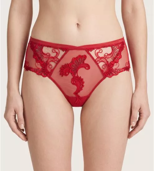 Shorty Dressing Floral ROUGE