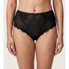 Culotte haute noire brodée Dressing Floral