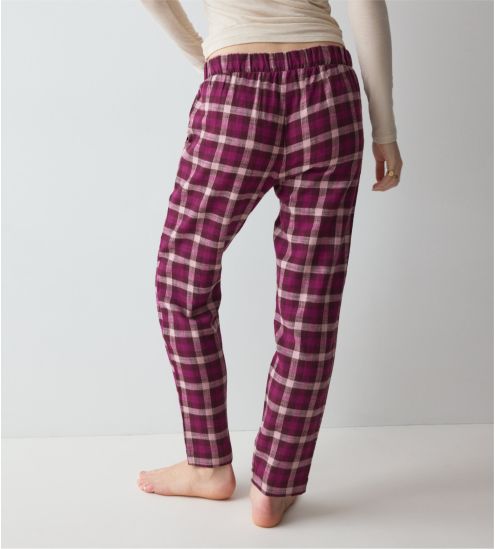 Pantalon à carreaux rose en coton Mix & Match Pink