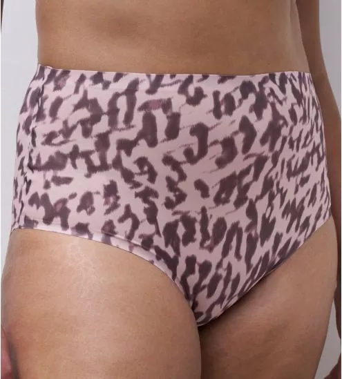 Culotte maxi grande taille Soft Stretch Blurry Panther