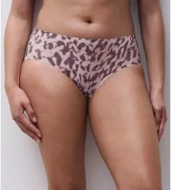 Shorty Soft Stretch Blurry Panther