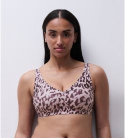 Bra Power Soft Stretch Blurry Panther
