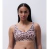 Brassière Power Soft Stretch Blurry Panther