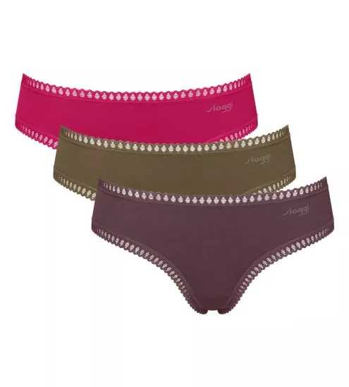 Pack of 3 Shorty Hipster Go...