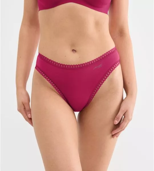 Lot de 3 High Leg Go Crush Rose/Kaki/Brun