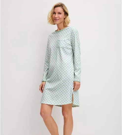 Liquette manches longues Sweet Dreams Light Aqua